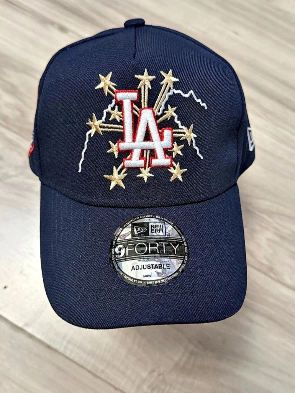 New Era Los Angeles Dodgers 1984 Olympics 9FORTY A-Frame Snapback Hat Blue